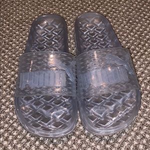 Puma Clear Jelly Slides